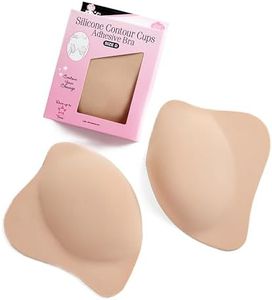 Hollywood Fashion Secrets Silicone Contour Cups, Size A, Versatile Push Up Support & Coverage