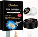 Epoxy Resin Polishing Kit, Epoxy Resin Polishing Compound is Specially Formulated for High-Gloss Finishes, Removing Surface Scratches and Restoring The Luster