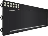 Aprikostein Gun Cleaning Mat Large Rifle Pistol Magnetic 50.2" x 16.5" Gunsmith Pad for All Guns Non-Slip Rubber Repair Workbench Mat (Black)