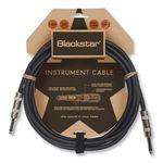 Blackstar 6m (20ft) Instrument Cable Straight ¼” Jack to Straight ¼” Jack for Bass/Electric Guitar/Electro-Acoustic/Keyboard/Amp