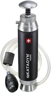 Katadyn Pocket Water Filter for Backpacking, Group Camping & Emergency Preparedness