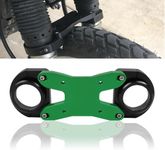 CHIFUN Front Fork Brace Compatible with Kawasaki KLR650 KLR 650 2018-2023 Aluminum Motorcycle Fork Balance Shock Accessories(Green)