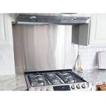 24" by 30" Range Hood Backsplash Wall Shield Stove Back Splash SP3604 Splatter Guard for Stove Range, 4 Holes and Screws Included, 304 Stainless Steel