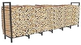 BALIE SPACE 8ft Outdoor Firewood Ra