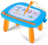 Smasiagon Toddler Toys for 1 2 3 Year Old Boys, Magnetic Drawing Board Doodle Pad for Toddlers 1-3, Educational Learning Travel Toys for Baby Boys Girls Birthday Chritsmas Gifts (Blue)