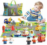 ALASOU 14 PCS Car Toys for 1 Year O