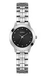 Guess Women's Dress Stainless Steel Bracelet Watch (Model: U0989L9), Silver-Tone/Black