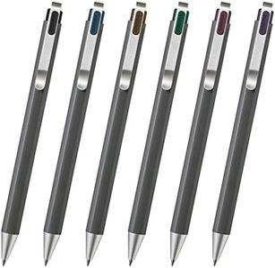 Sakura Craypas GBR205-6 Gel Ink Ballpoint Pen, Ball Sign, iD, Set of 6 Colors, 0.02 inches (0.5 mm)