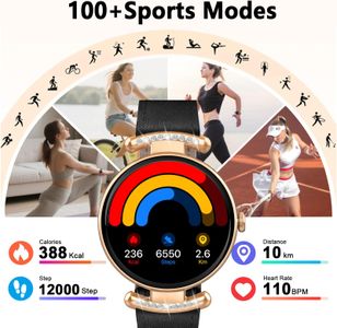 Smart Watch for Men & Women – 1.91" Fitness Tracker, Heart Rate, Calls, IP68