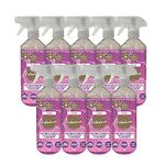 Fabulosa Antibacterial Disinfectant Spray, All Purpose Multi Surface Cleaner, 500ml, 9 pack, Electrify