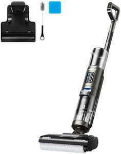 Eureka Cordless Stick Wet Cleaner Self Cleaning Vacuum Combo, Good for Hard Floors Sticky Messes Pet Hair, Auto Mop Drying, NEW430BL, Blue