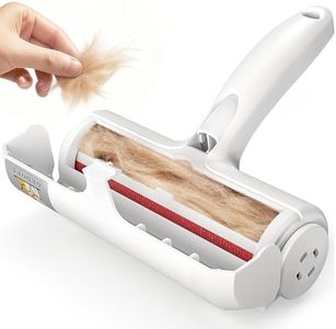 Reuseable Hair Remover - ORDORA Pet Hair Roller for Cat, Couch, Furniture, Carpet and Bedding, Portable Lint Rollers - Perfect Dog Fur Remover Tool