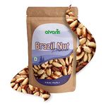 ALVARIN - Brazil Nut - 200G / 7.0Oz|Grade A++|Imported Jumbo Nuts|High In Selenium|Immunity Booster|Exotic Nuts - Dried