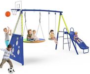 Swing Set for Kids 5 in 1 Outdoor S