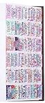 Floral Bible Tabs Laminated with Ma
