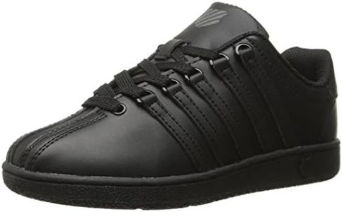 K-Swiss Kid's Clasic VN Sneaker, Black/Black, 13 M Little Kid