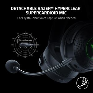 Razer Kraken V3 Pro Wireless Gaming Headset – Surround Sound