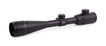 CenterPoint LR416AORG2 4-16x40mm Rifle Scope with Illuminated Parallax Adjustable T.A.G. Reticle and Picatinny Rings
