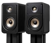 Polk Audio Signature Elite ES15 1" Wired Tweeter & 5.25" Woofer, 100w Dual power port (Pair) Black