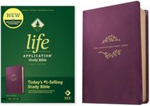 NLT Life Application Study Bible, Third Edition (Leatherlike, Purple, Red Letter): 3rd Edition Purple