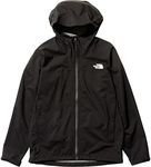 The North Face Men's Venture Jacket, Waterproof, Windproof, Lightweight, Black, L