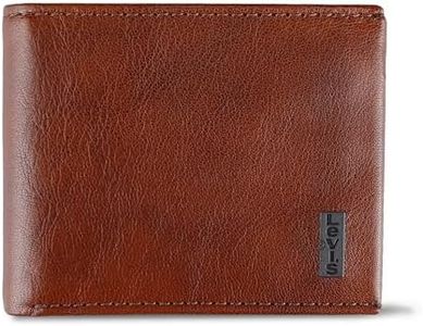 Levi's Men's RFID Wallet, Brown Traveler, One Size, Brown Traveler, One Size, RFID Traveler Wallet