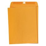 Amazon Basics 10 x 13-Inch Clasp Kraft Envelopes, Gummed, 100-Pack