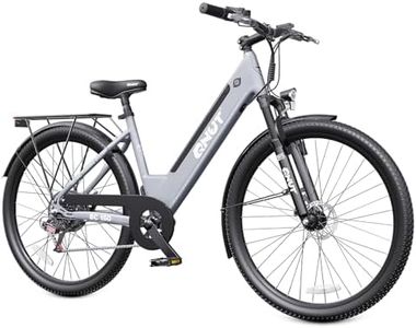QNUT Electric Bike for Adults, 750W Peak Commuter Ebike with 48V Built-in Battery 26" City Step Through E-Bike 22Mph 7-Speed 65Miles Urban Electric Bicycles for Women Men Teens