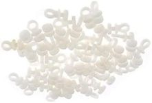 50 Pcs Curtain Track Rail Gliders R