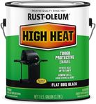 Rust-Oleum Specialty High Heat Paint BBQ Black – Satin Finish, Heat Resistant Up to 538°C, Rust Protection for BBQ Grills, Stoves, Radiators, Fire Pits & Metal Surfaces – Indoor/Outdoor - 3.78L