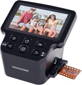 Magnasonic 24MP Film Scanner – Converts 35mm, 126, 110, Super 8 Slides