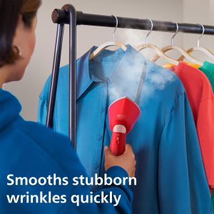 Philips 5000 Handheld Garment Steamer – Orange Red