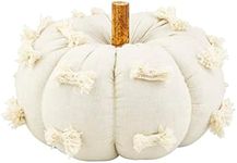 Mud Pie Dot Pumpkin Sitter, Small, 8" x 6" x 6" Dia