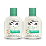 Lacto Calamine Combination to Normal Skin Oil Balance Lotion 60ml (Pack of 2)