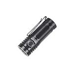 ThruNite T1S V2 Rechargeable Flashlight SST-40 LED Torch Max 1212 Lumens 184 Meters Throw with Magnetic Tailcap Lock Function Six General Modes USB-C Charge for Camping Emergency EDC Use, Black, CW