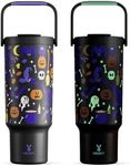 Meoky 40 oz Halloween Tumbler with 