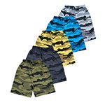 T2F Camouflage Shorts for Boys and Girls- Pack of 5(T2F-BYS-ST2-34)