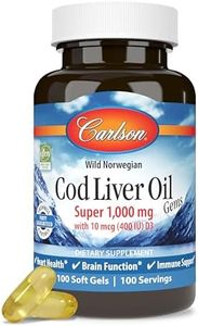 Carlson Labs - Super Cod Liver Oil 1000 mg. - 100 Softgels