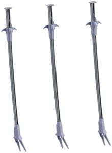 Happyyami 3pcs Curved Tweezers Pincher Forceps Aquarium Long Aquarium Tweezers Extra Aquarium Trimming Tool Aquatic Tongs Aquarium Tools Plant Hair Aquarium Grabber Handle Fish Tank Animal