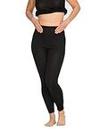 Brass Monkeys - 100% Pure Merino Wool - Leggings - Made in New Zealand - Warm & Soft Womens Thermal Base Layer Pants - Ideal for Sports, Black Medium