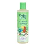 Childs Farm 2 in 1 Hair Shampoo and Conditioner, Gentle Tear Free, Apple and Pear Fragrance, Children, Kids, Baby, 250ml