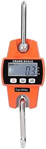 Balance de grue numérique, balance électronique suspendue 300 kg 660 lb, balance suspendue industrielle avec capteur précis, mini balance LCD portable avec crochet pour usine de ferme de chasse