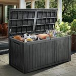 YITAHOME 180 Gallon XL Deck Box Lar