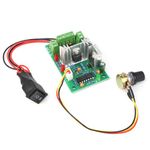 RioRand Upgraded Adjustable DC Motor Speed PWM Controller 10V 12V 24V 30V Reversing Switch 120W