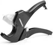 Husky 2.5cm - 0.6cm .PVC, CPVC, PP, PEX and PE piping Ratcheting PVC Cutter with quick change blade mechanism