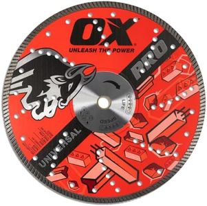 OX Tools OX-PU10-14 14" Fast Cutting Diamond Blade for Reinforced Concrete, Granite, Bluestone and Hard Pavers, Masonry Wet Saw Blade,Diamond Saw Blade,10mm Segments