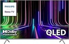 Philips Roku TV 65" 4K QLED Ultra HD Dolby Vision HDR 7800 Series Smart TV (65PUL7823/F6), Alexa Compatible, Dolby Atmos