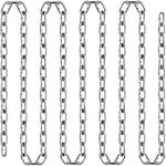 VEVOR Grade 30 Chain 3/16 Inch by 100Ft Length Grade 30 Proof Coil Chain Zinc Plated Grade 30 Chain for Towing Logging Agriculture and Guard Rails