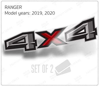 4x4 Decals