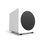 Kanto SUB8MW Powered Subwoofer | 8" Paper Cone Driver | Powerful Bass Extension | Matte White